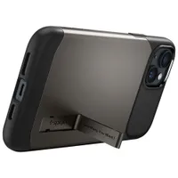 Spigen Slim Armor Fitted Hard Shell Case for iPhone 14/13 - Gunmetal