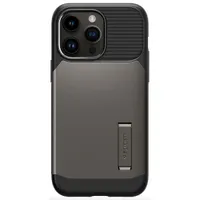Spigen Slim Armor Fitted Hard Shell Case for iPhone 14 Pro Max - Gunmetal