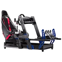 Next Level Racing F-GT Elite Formula and GT Aluminum Profile Simulator Cockpit iRacing Edition