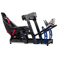 Next Level Racing F-GT Elite Formula and GT Aluminum Profile Simulator Cockpit iRacing Edition