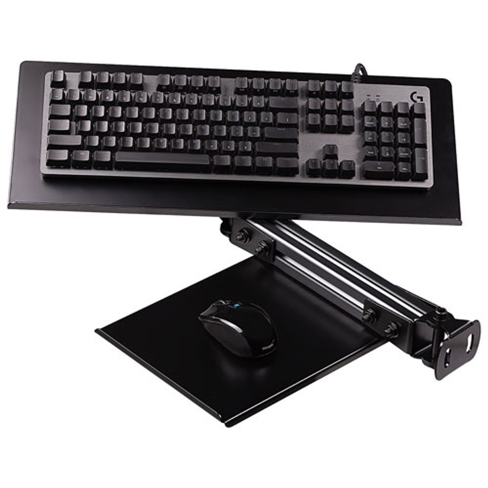 UNI Next Level Racing Elite Keyboard and Mouse Tray - Black