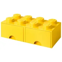 LEGO 8 Knobs Brick Storage Box with 2 Drawers