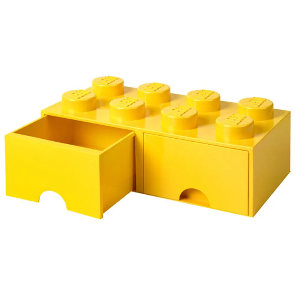 LEGO 8 Knobs Brick Storage Box with 2 Drawers