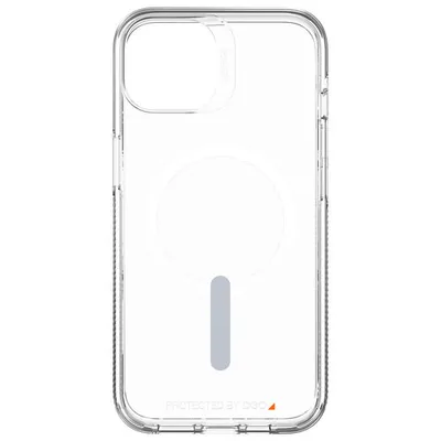 Gear4 Crystal Palace Snap D3O Fitted Soft Shell Case with MagSafe for iPhone 14/13 - Clear
