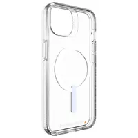 Gear4 Crystal Palace Snap D3O Fitted Soft Shell Case with MagSafe for iPhone 14/13 - Clear