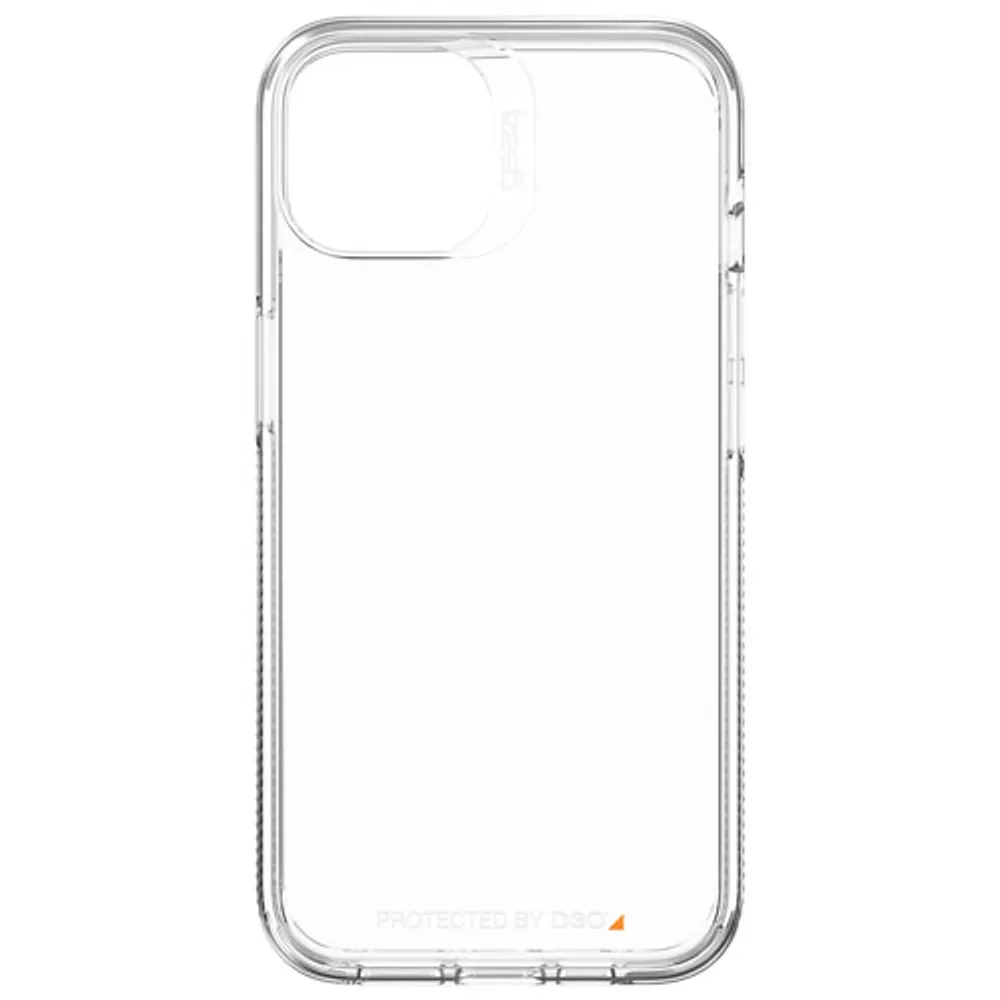 Gear4 Crystal Palace D3O Fitted Soft Shell Case for iPhone 14/13 - Clear