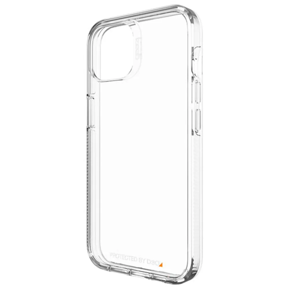 Gear4 Crystal Palace D3O Fitted Soft Shell Case for iPhone 14/13 - Clear