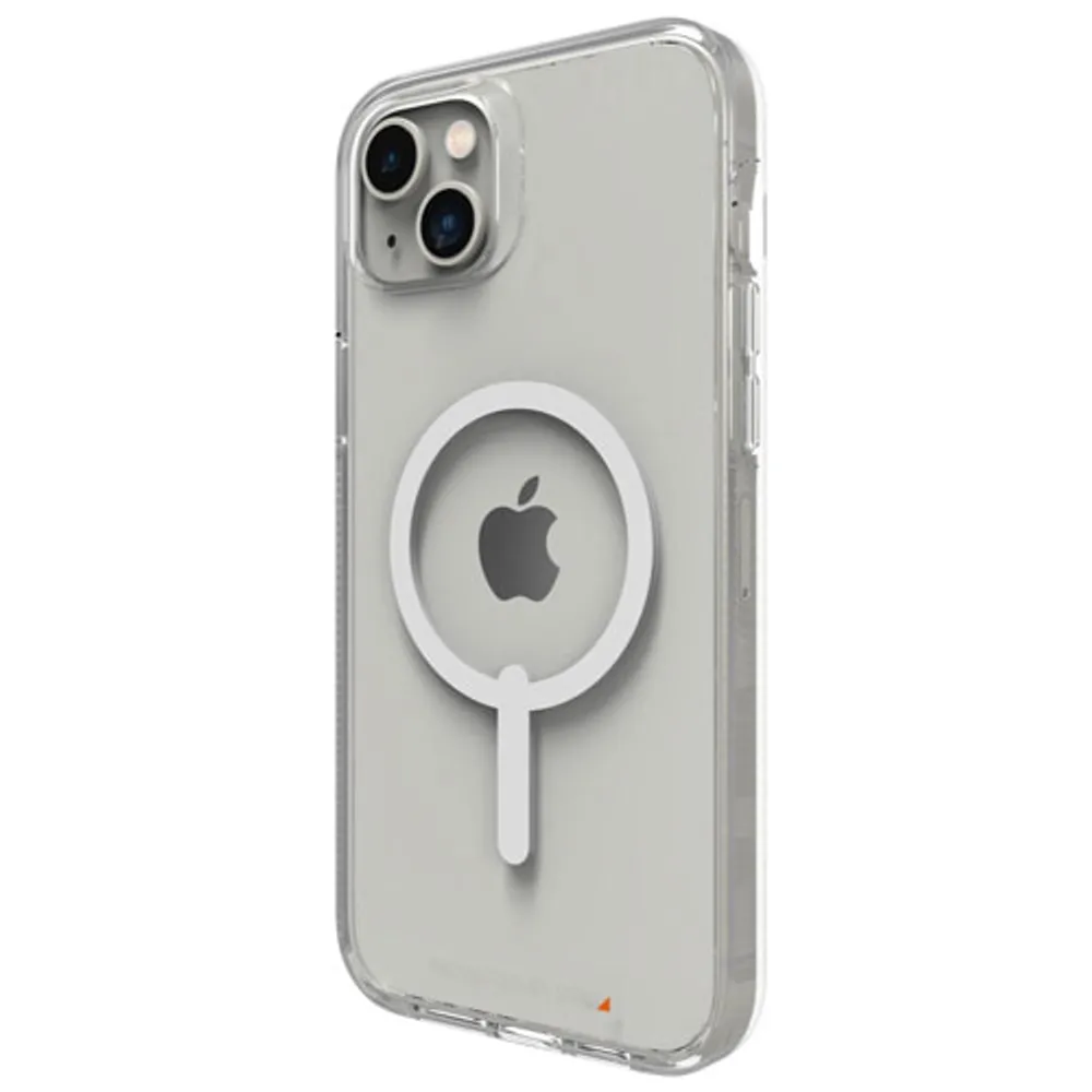 Gear4 Crystal Palace Snap D3O Fitted Soft Shell Case with MagSafe for iPhone 14 Plus - Clear