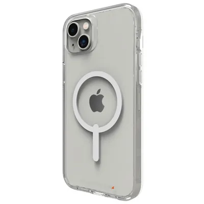 Gear4 Crystal Palace Snap D3O Fitted Soft Shell Case with MagSafe for iPhone 14 Plus - Clear