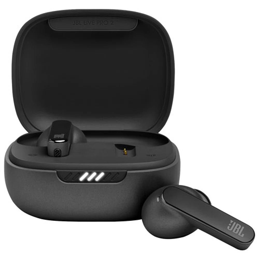 JBL Live Pro 2 In-Ear Noise Cancelling True Wireless Earbuds - Black