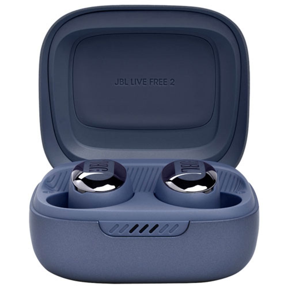 JBL Live Free 2 In-Ear Noise Cancelling True Wireless Earbuds - Blue