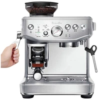 Machine à espresso Impress Barista Express de Breville (BES876BSS1BNA1) - Acier inoxydable brossé