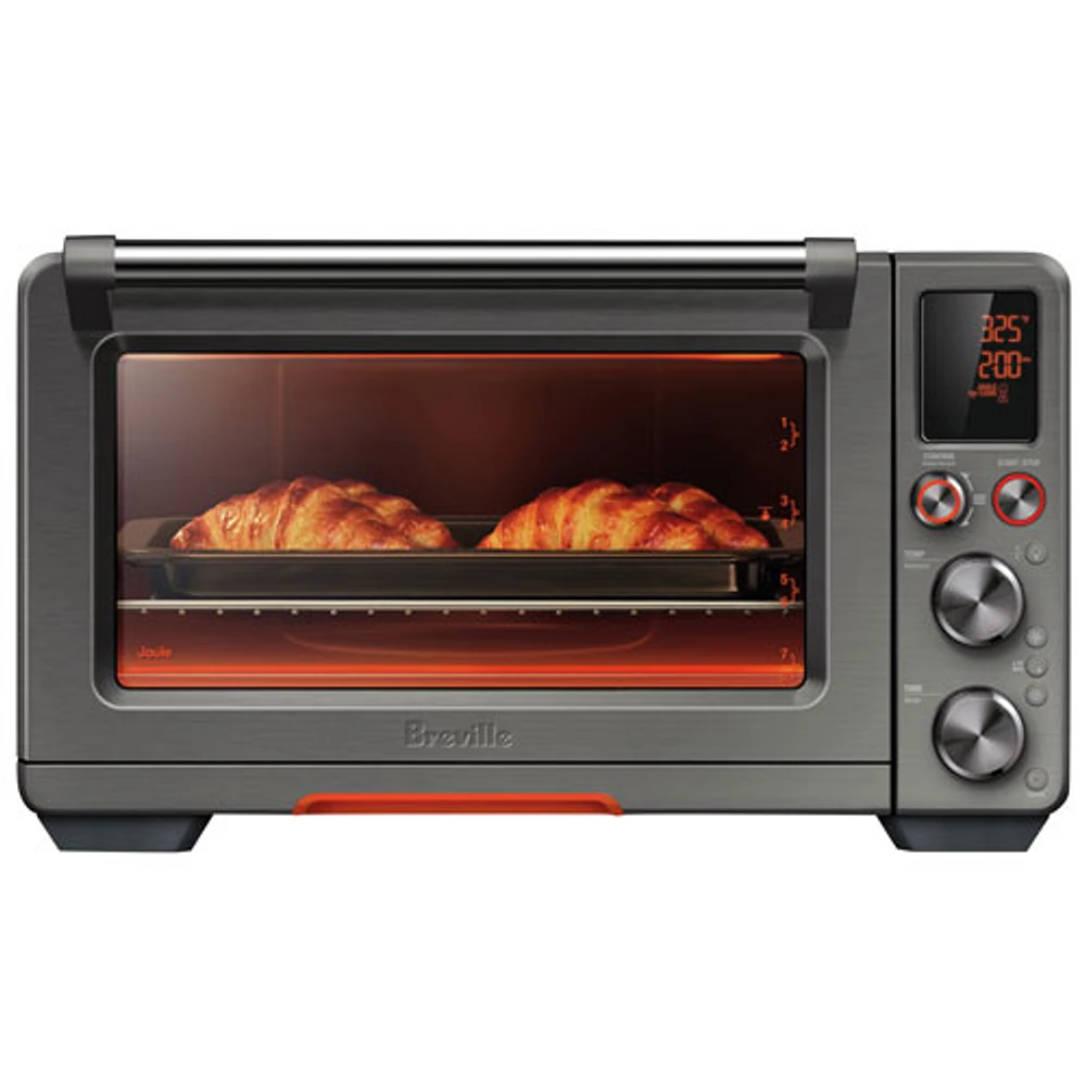 Friteuse à air chaud Pro Joule Oven de Breville avec application connectée - 0,9 pi³/25,5 l - Acier inoxydable noir