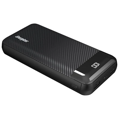 Chargeur portable USB-A de 20 000 mA h d'Energizer - Noir