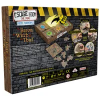 Escape Room The Game Puzzle Adventures: The Baron The Witch & The Thief Board Game - English