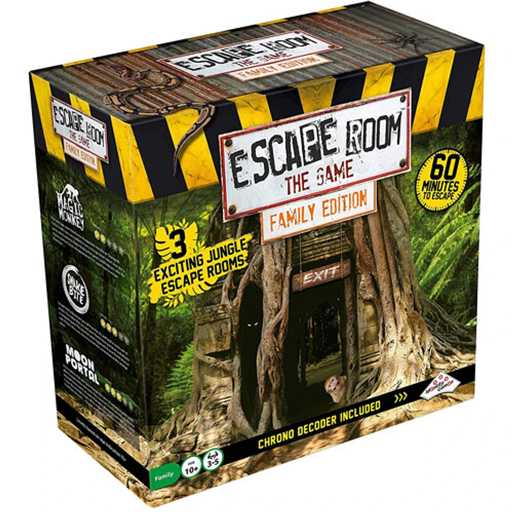 Escape Room The Game Family Edition Board Game - English