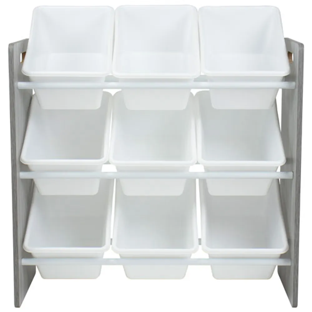 Humble Crew 9-Bin Toy Organizer - Grey