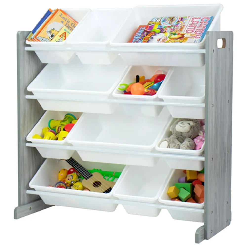 Humble Crew 9-Bin Toy Organizer - Grey