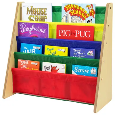 Humble Crew 4-Tier Rack Storage Bookshelf - Wood