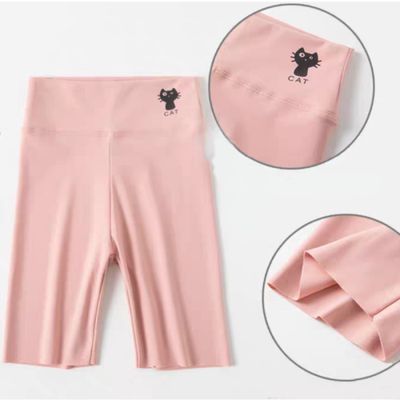 Kids Fashion Casual Shark Pink Short Pants Girls Leggings Trousers Pants