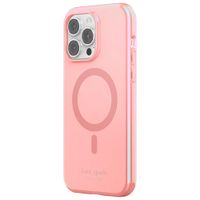 kate spade new york Fitted Hard Shell Case with MagSafe for iPhone 14 Pro Max - Pink Lacquer