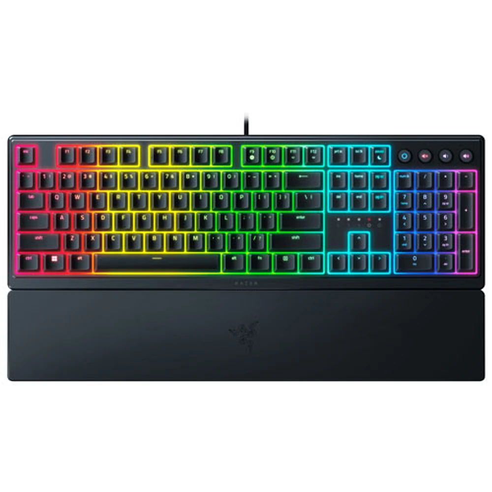 Clavier de jeu ergonomique rétroéclairé pleine grandeur Ornata V3 X de Razer