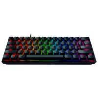 Razer Huntsman Mini Backlit Mechanical Doubleshot PBT TKL Ergonomic Gaming Keyboard