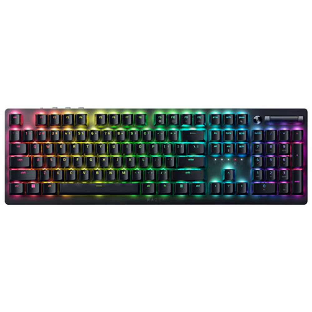 Clavier de jeu ergonomique mécanique rétroéclairé sans fil DeathStalker V2 Pro Razer