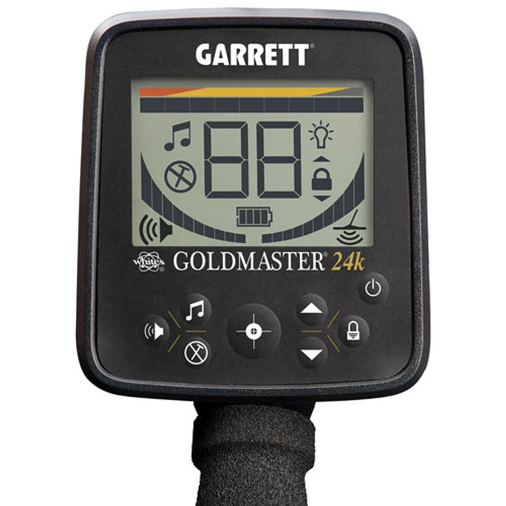 Détecteur de métaux Goldmaster 24K de Garrett avec écouteurs