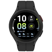Montre intelligente de 45 mm Galaxy Watch5 Pro (GPS) de Samsung avec moniteur fréquence cardiaque - Noir
