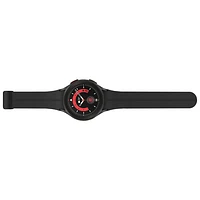 Montre intelligente de 45 mm Galaxy Watch5 Pro (GPS) de Samsung avec moniteur fréquence cardiaque - Noir
