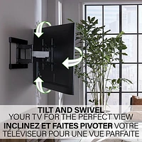 Sanus Super Slim 40" - 90" Full Motion TV Wall Mount - Only at Best Buy