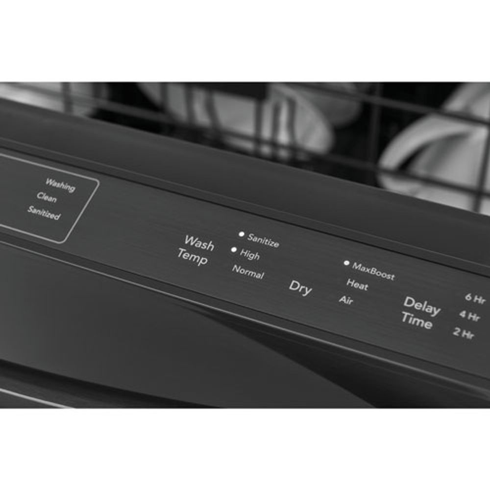 Frigidaire Gallery 24" 52dB Built-In Dishwasher (GDPH4515AD) - Black Stainless Steel