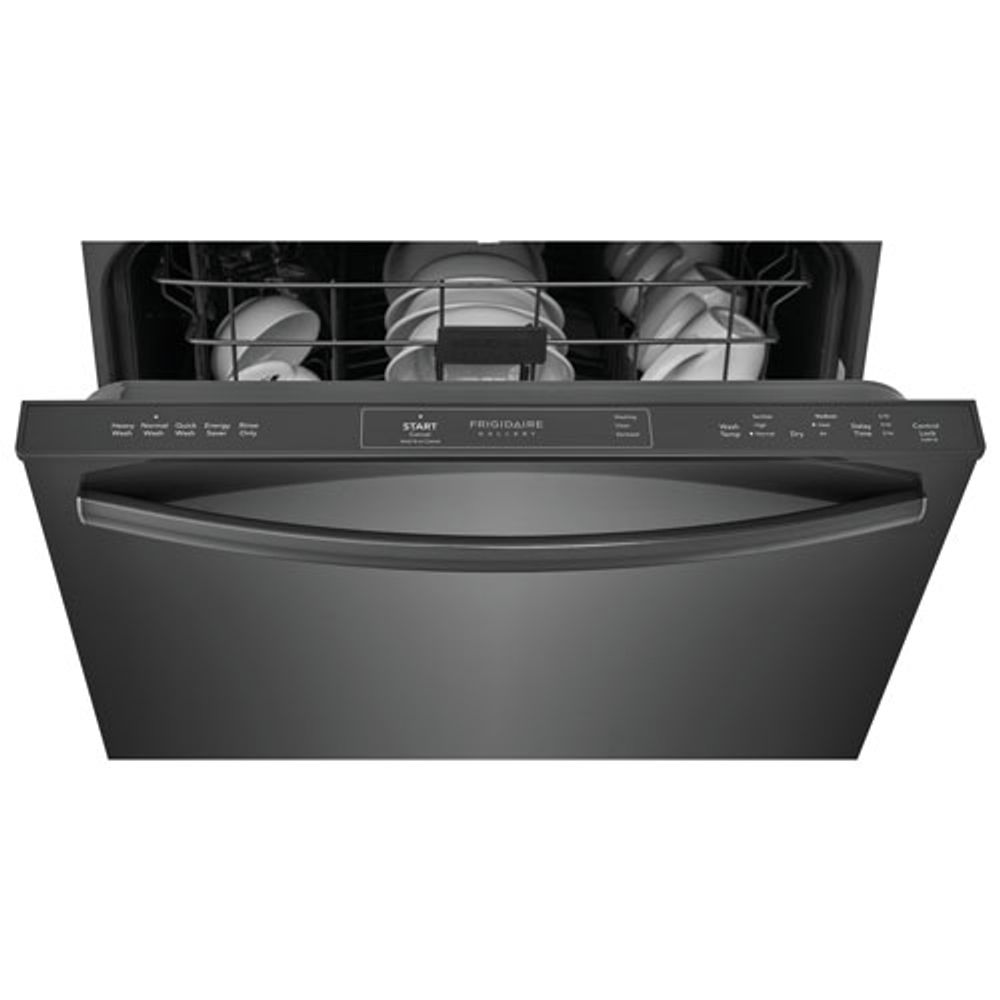 Frigidaire Gallery 24" 52dB Built-In Dishwasher (GDPH4515AD) - Black Stainless Steel