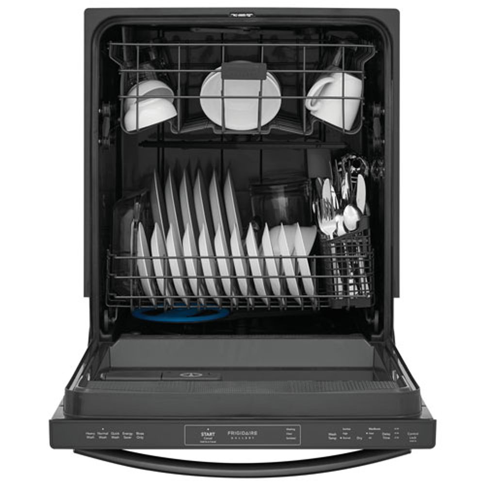 Frigidaire Gallery 24" 52dB Built-In Dishwasher (GDPH4515AD) - Black Stainless Steel