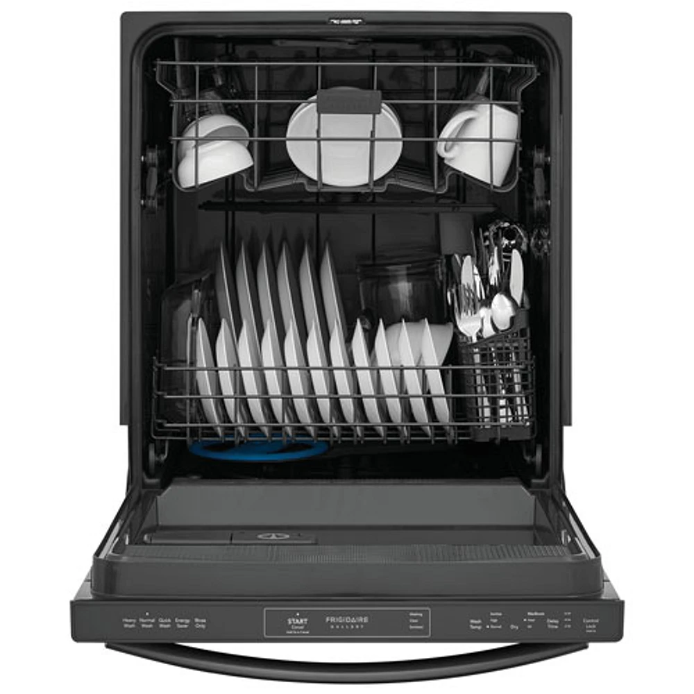 Frigidaire Gallery 24" 52dB Built-In Dishwasher (GDPH4515AD) - Black Stainless Steel