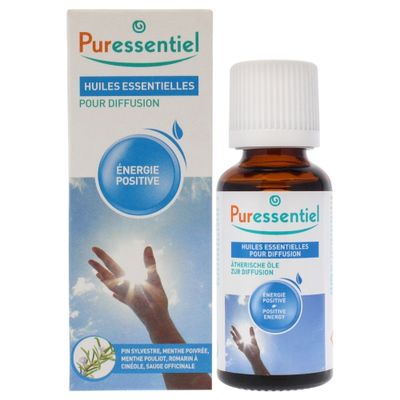 Diffusion Essential Oil - Positive Energy Blend by Puressentiel for Unisex - 1.01 oz Oil
