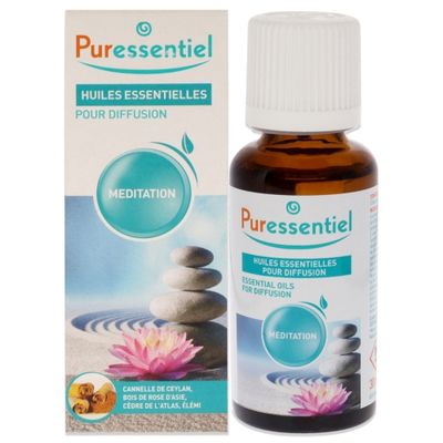 Diffusion Essential Oil - Meditation by Puressentiel for Unisex - 1.01 oz Oil