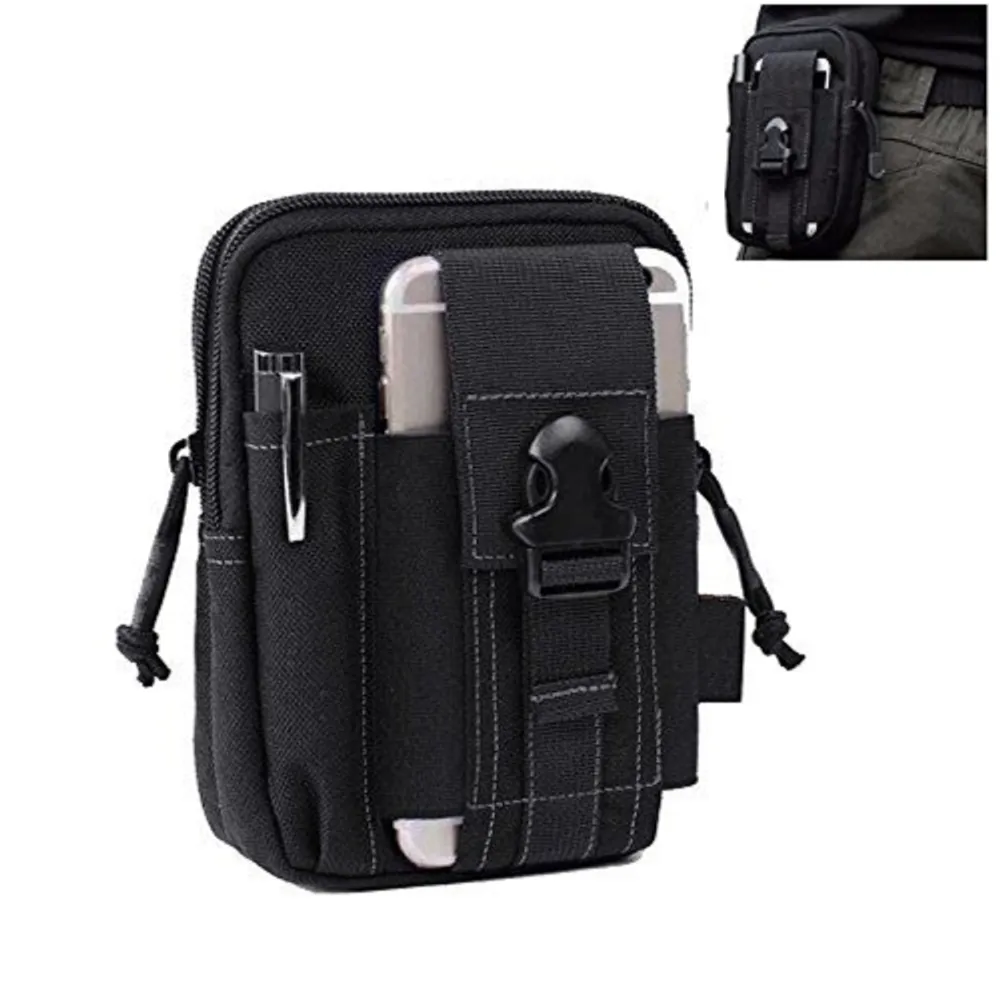 Tactical Waist Pack Portable Bag Military Waist Bag for Outdoors Fishing  Cycling Camping Hiking Traveling Hunting