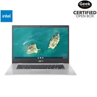 Open Box - ASUS CX1 15.6" Chromebook -Silver (Intel Celeron N3350/64GB eMMC/8GB RAM/ChromeOS)