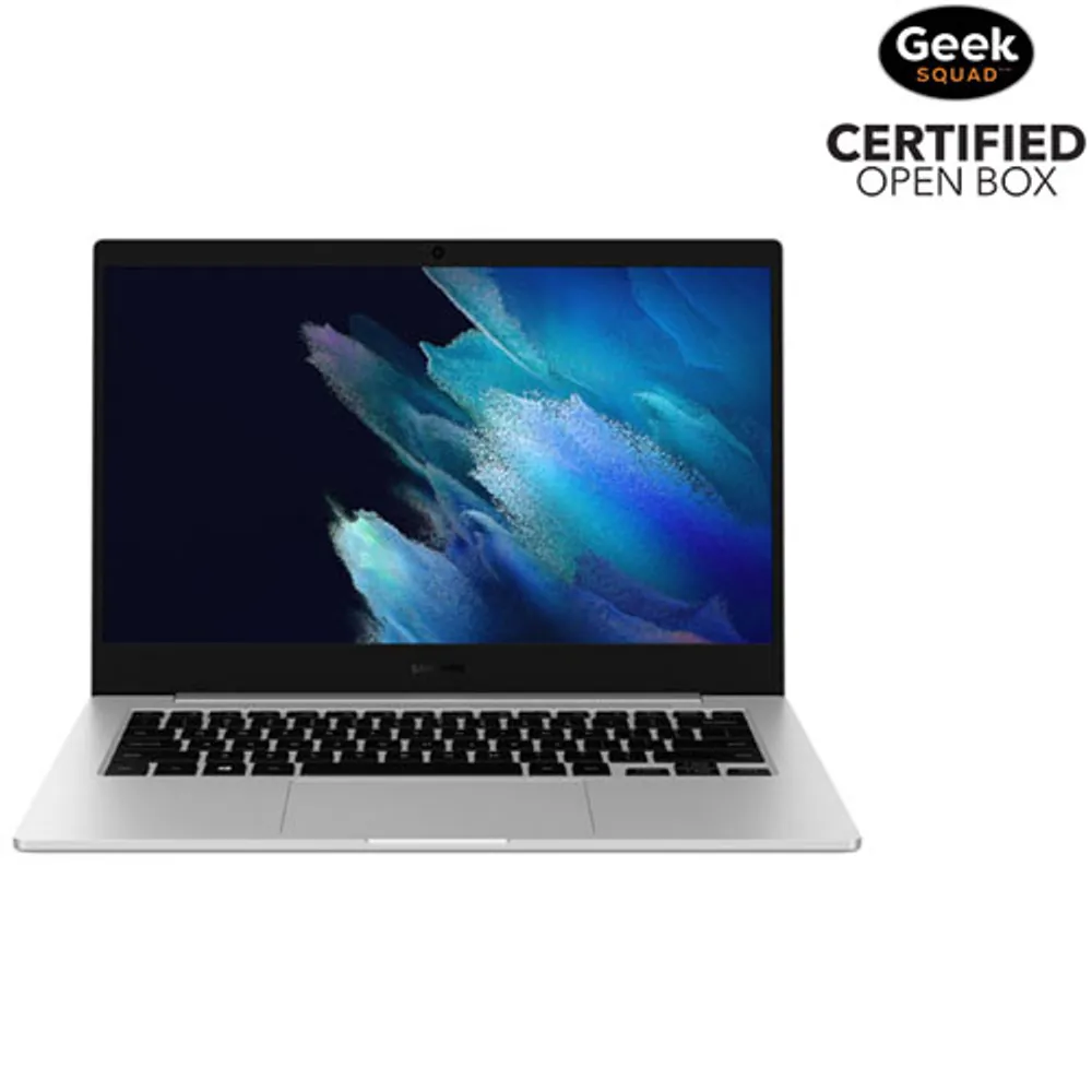 Open Box - Samsung Galaxy Book Go 14" Laptop -Silver (Snapdragon 7c/128GB SSD/4GB RAM/Win 11 S)