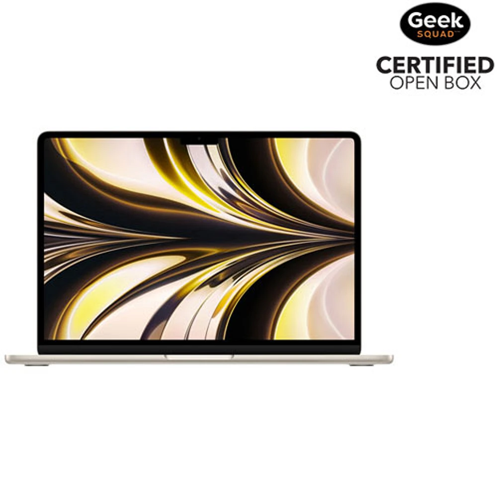 Boîte ouverte - MacBook Air 13,6 po avec Touch ID d'Apple (2022) - Comète (puce M2 d'Apple/SSD 512 Go/RAM 8 Go) - Anglais