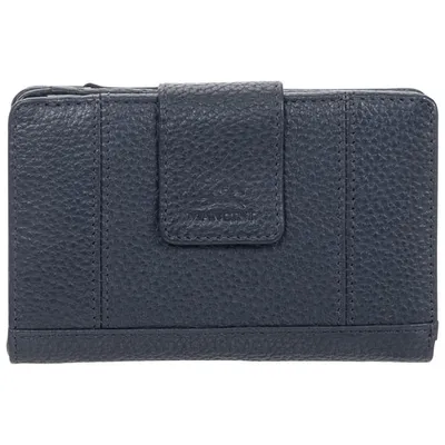 Mancini Pebble RFID Genuine Leather Bi-fold -Slot Clutch Wallet