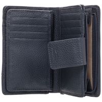 Mancini Pebble RFID Genuine Leather Bi-fold -Slot Clutch Wallet