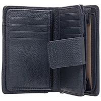 Mancini Pebble RFID Genuine Leather Bi-fold -Slot Clutch Wallet