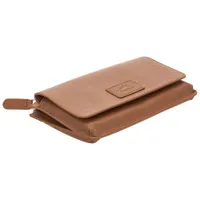 Mancini Pebble RFID Genuine Leather Bi-fold Wallet