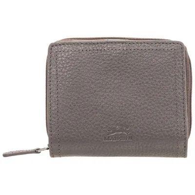 Mancini Pebble RFID Genuine Leather Bi-fold -Slot Clutch Wallet