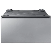 Socle de lavage de 27 po BESPOKE de Samsung (WE502NT) - Acier argenté