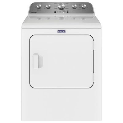 Maytag 7.0 Cu. Ft. Gas Steam Dryer (MGD5430MW) - White