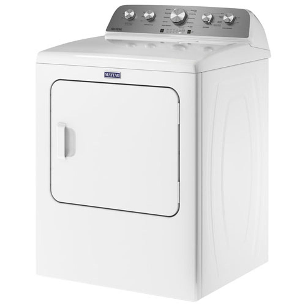 Maytag 7.0 Cu. Ft. Gas Steam Dryer (MGD5430MW) - White
